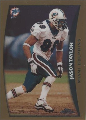 1998 Topps Chrome Jason Taylor #95