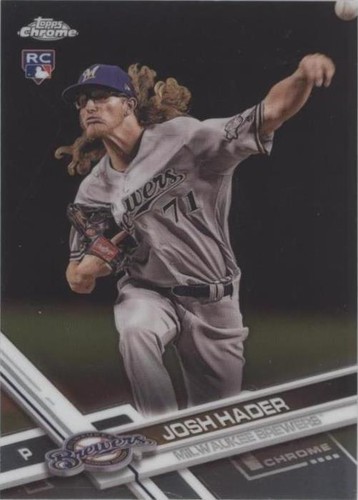 2017 Topps Chrome Update - Josh Hader #HMT54