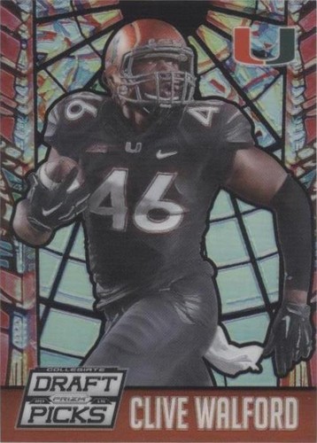2015 Panini Prizm Collegiate Draft Picks Clive Walford #59