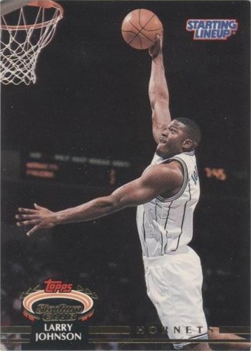1992-93 Topps Kenner Starting Lineup - Larry Johnson #3SL