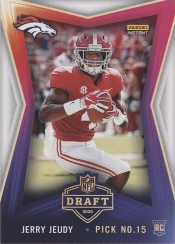 2020 Panini Instant NFL Jerry Jeudy #15