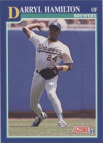 1991 Score - Darryl Hamilton #107