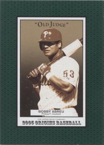2005 Upper Deck Origins - Bobby Abreu #31