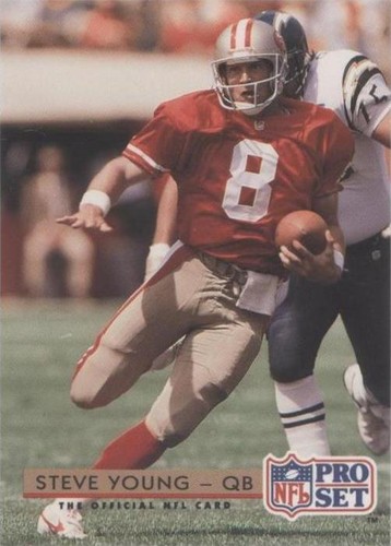 1992 Pro Set Steve Young #323