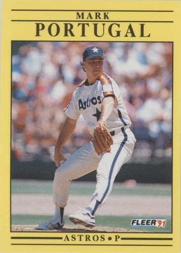 1991 Fleer - Mark Portugal #512