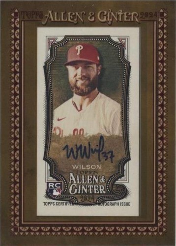 2024 Topps Allen & Ginter - Weston Wilson #MA-WW