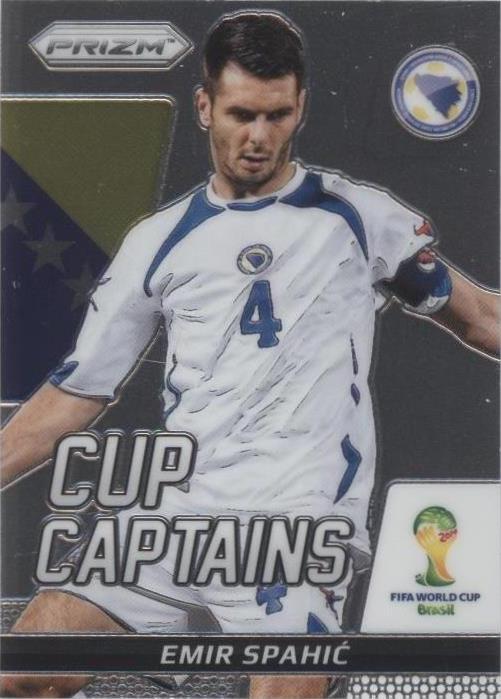 2014 Panini Prizm World Cup Emir Spahic #9