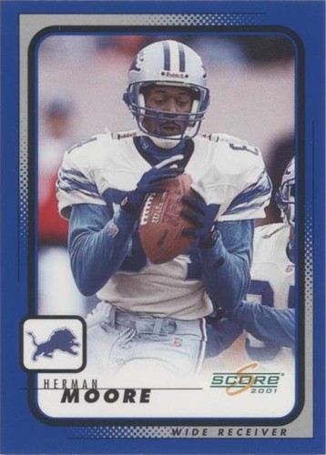 2001 Score Herman Moore #71