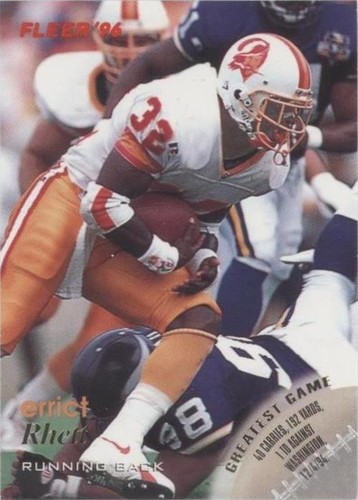 1996 Fleer Errict Rhett #136