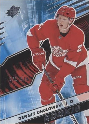 2018-19 SPx - Dennis Cholowski #R-DC