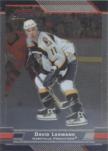 2003-04 Bowman Chrome Draft Picks & Prospects - David Legwand #87
