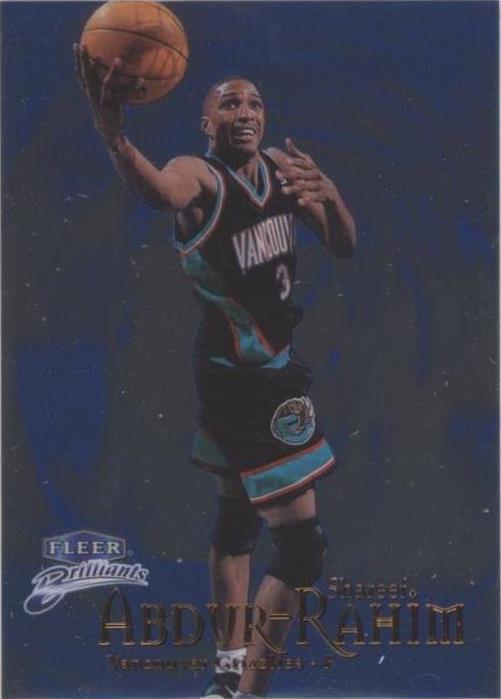 Fleer Brilliants 1998-99 - Shareef Abdur-Rahim #15B