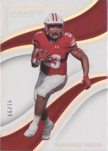 2023 Panini Immaculate Collection Collegiate Jonathan Taylor #26