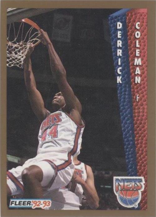 Fleer 1992-93 - Derrick Coleman #143