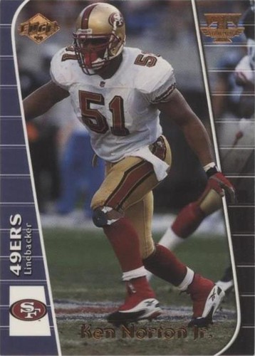 1999 Collector's Edge Triumph Ken Norton #T86