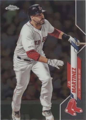 2020 Topps Chrome - J.D. Martinez #189