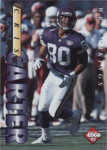 1995 Collector's Edge Cris Carter #122