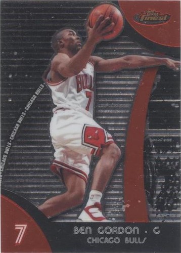 2007-08 Topps Finest - Ben Gordon #39