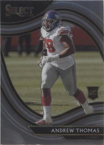2020 Panini Select Andrew Thomas #387