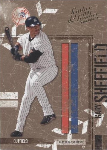 2004 Donruss Leather & Lumber - Gary Sheffield #98