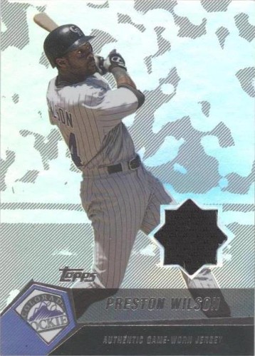 2004 Topps Clubhouse Collection - Preston Wilson #PW