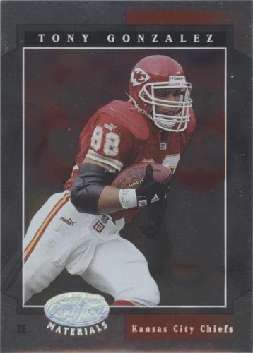 2001 Leaf Certified Materials Tony Gonzalez #92