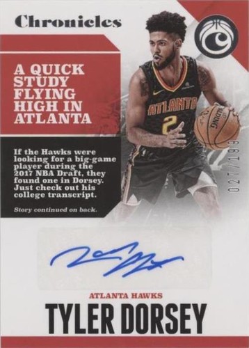 2017-18 Panini Chronicles - Tyler Dorsey #CA-TDS