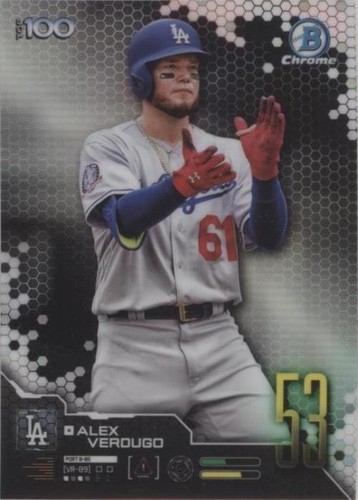 2019 Bowman - Alex Verdugo #BTP-53