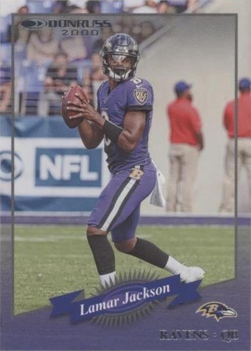 2020 Panini Donruss Lamar Jackson #R2K-LJ
