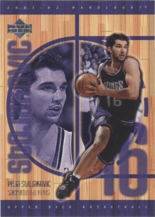 2001-02 Upper Deck Hardcourt - Peja Stojakovic #72