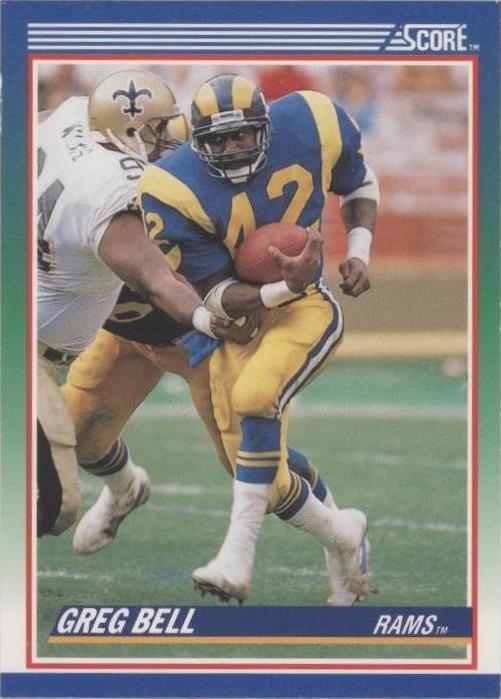 1990 Score Greg Bell #89
