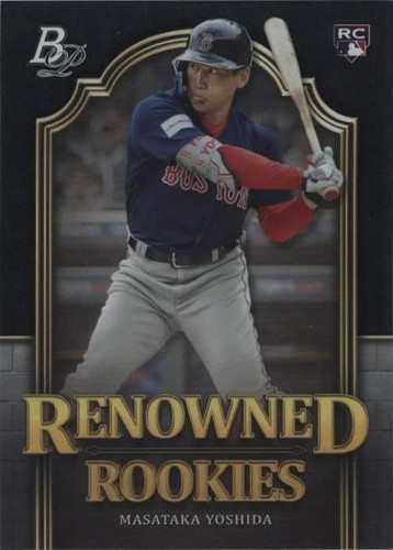 Masataka Yoshida topps 2022 Bowman 