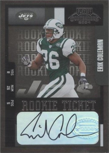 2004 Playoff Contenders Erik Coleman #194