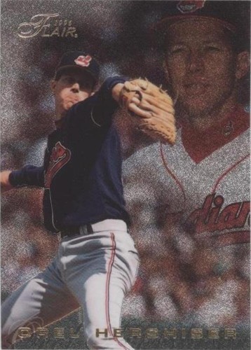 1996 Flair - Orel Hershiser #66