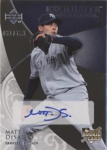 2007 Upper Deck Exquisite Rookie Signatures - Matt DeSalvo #157
