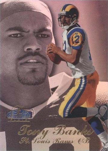 1998 Flair Showcase Tony Banks #54