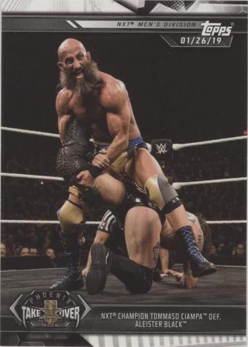 2019 Topps WWE NXT - Aleister Black Tommaso Ciampa #71