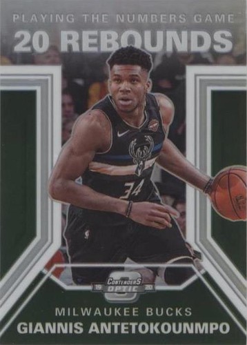 2019-20 Panini Contenders Optic - Giannis Antetokounmpo #20