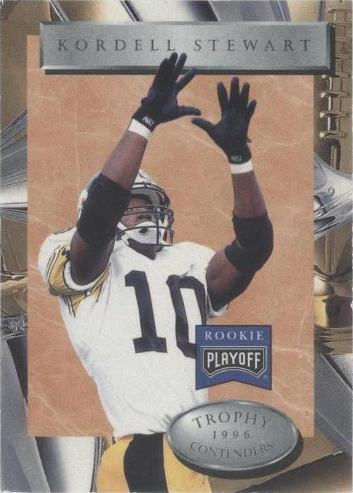 1996 Playoff Trophy Contenders Kordell Stewart #10