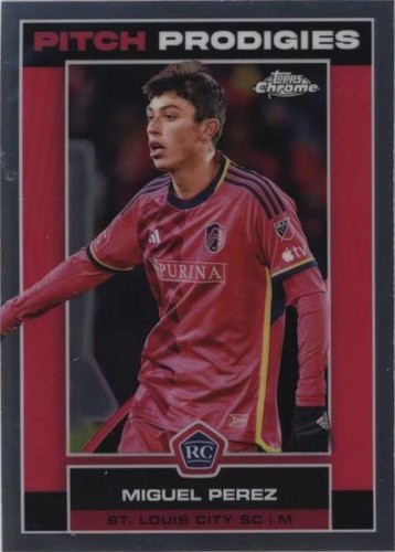 2023 Topps Chrome MLS Miguel Perez #133