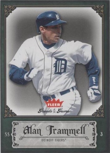 2006 Fleer Greats of the Game - Alan Trammell #2