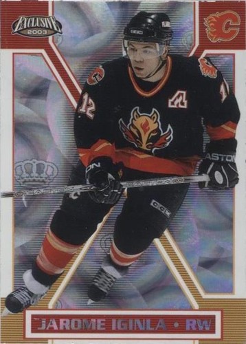 2002-03 Pacific Exclusive - Jarome Iginla #23