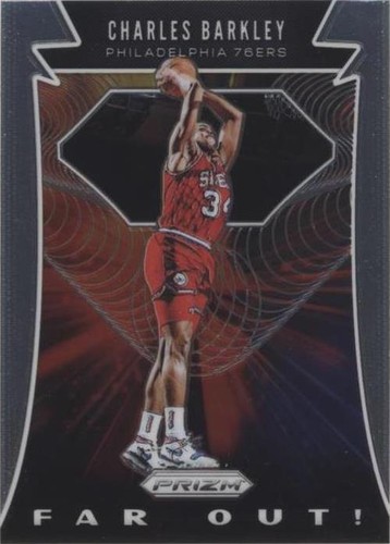 2024-25 panini prizm fast break Charles Barkley Pink Disco 45/50