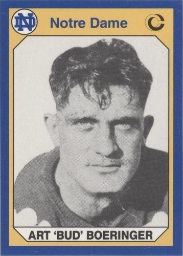 1990 Collegiate Collection University of Notre Dame Art Boeringer #167