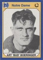 1990 Collegiate Collection University of Notre Dame Art Boeringer #167