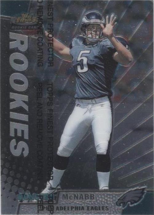1999 Topps Finest Donovan McNabb #166