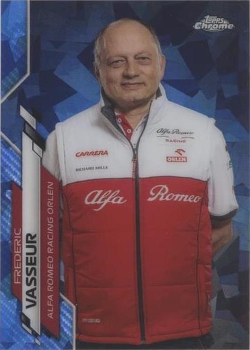 2020 Topps Chrome Sapphire Edition Formula 1 - Frederic Vasseur #95