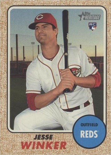 2017 Topps Heritage High Number - Jesse Winker #517