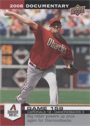 2008 Upper Deck Documentary - Brandon Webb #4715