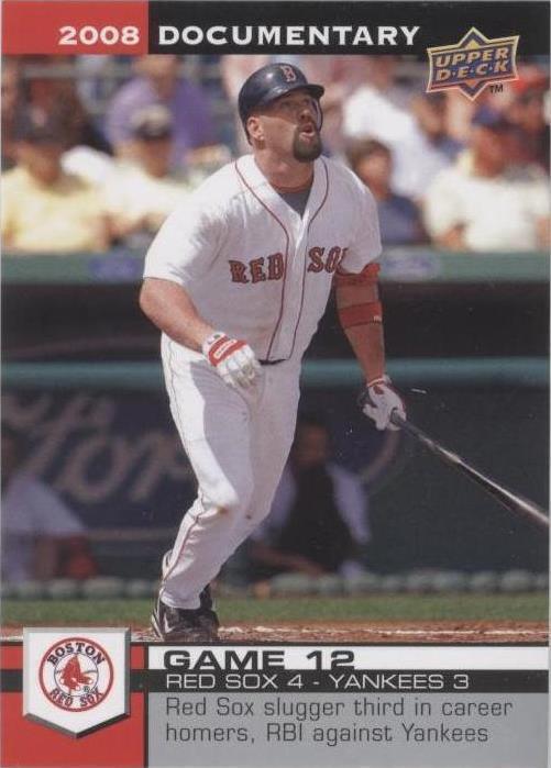 2008 Upper Deck Documentary - Kevin Youkilis #342